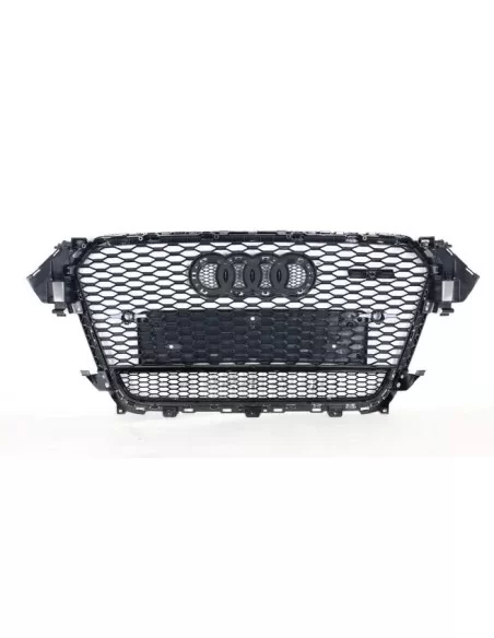  - Audi - Audi RS4 Chrom Quattro Frontstoßstange Kühlergrill für Audi A4 2012-2015 - 4 - Audi RS4 Chrome Quattro Stoßstange Kühl