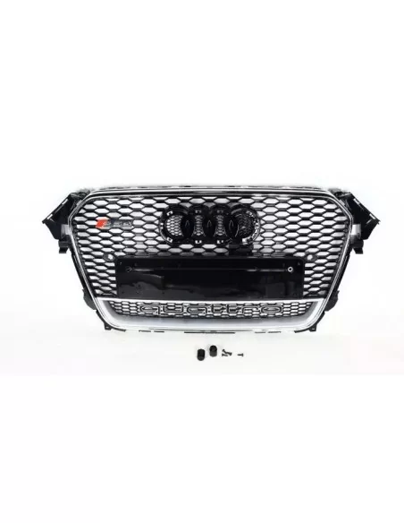  - Audi - Chromowana osłona chłodnicy przedniego zderzaka Audi RS4 Quattro do Audi A4 2012-2015 - 1 - Kup Audi RS4 Chromowana os