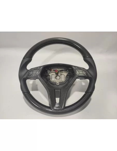  - Steering Wheels - 奔驰 E 级 W212 碳皮方向盘 - 1 - 梅赛德斯-奔驰 E 级 W212 方向盘由优质碳纤维皮革制成，握感时尚舒适，让您的内饰更显档次！✉️✏️