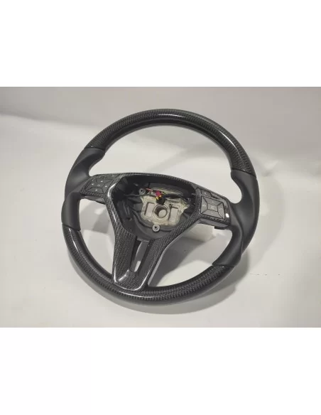  - Steering Wheels - 奔驰 E 级 W212 碳皮方向盘 - 2 - 梅赛德斯-奔驰 E 级 W212 方向盘由优质碳纤维皮革制成，握感时尚舒适，让您的内饰更显档次！✉️✏️