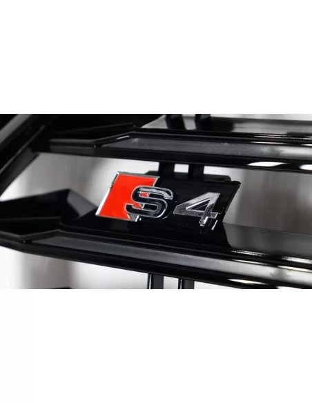  - Audi - Audi S4 S-line ALL BLACK Frontstoßstange Kühlergrill für Audi A4 2015-2019 - 6 - Audi S4 S-Line BLACK Stoßfänger Kühle