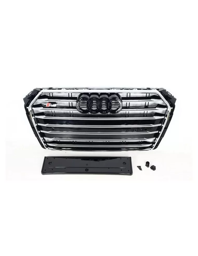  - Audi - Audi S4 S-line Frontstoßstange Kühlergrill für Audi A4 2015-2019 - 1 - Audi S4 S-Line Frontstoßstange Kühlergrill für 