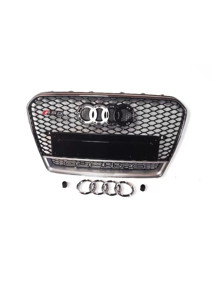  - Audi - Audi S5 Chrom Frontstoßstange Kühlergrill für Audi A5 2012-2015 - 1 - Audi S5 verchromte Frontstoßstange Kühlergrill f