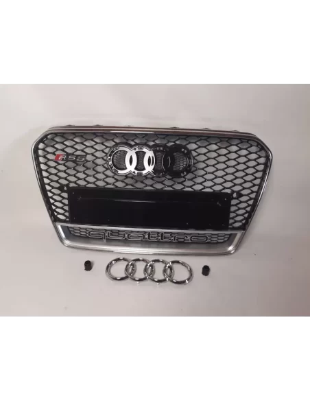  - Audi - Audi S5 Chrom Frontstoßstange Kühlergrill für Audi A5 2012-2015 - 10 - Audi S5 verchromte Frontstoßstange Kühlergrill 