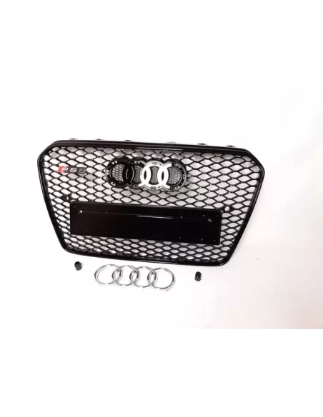  - Audi - Audi RS5 BLACK front bumper radiator grille for Audi A5 2012-2015 - 6 - Buy Audi RS5 BLACK front bumper radiator grill