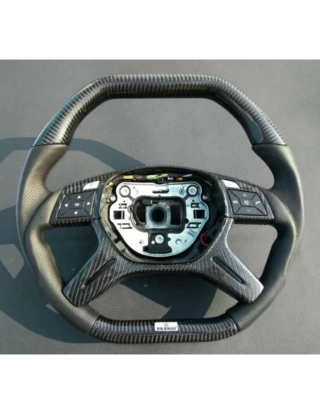  - Steering Wheels - Kierownica Mercedes-Benz W463 W166 X166 W212 ze skóry węglowej - 4 - Kierownica Mercedes-Benz W463 W166 X16