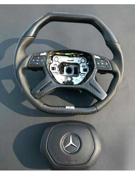  - Volant - Mercedes-Benz W463 W166 X166 W212 Volant cuir carbone - 5 - Achetez le volant Mercedes-Benz W463 W166 X166 W212 en c