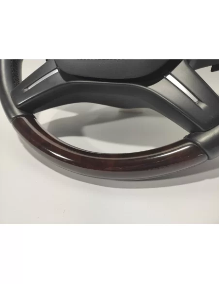  - Steering Wheels - Mercedes-Benz ML GL Klasa G Klasa E W212 W463 W166 X166 Kierownica drewniana - 4 - Mercedes-Benz ML GL Klas