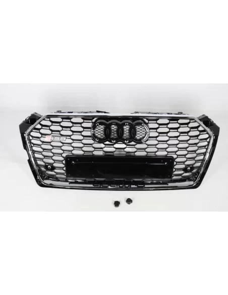  - Audi - For Audi A5 S5 2016+ F5 honeycomb grille RS5 Quattro optics chrome - 1 - ⭐️TOP ANGEBOT⭐️ RS5 Chrome Quattro Style, ♨️B