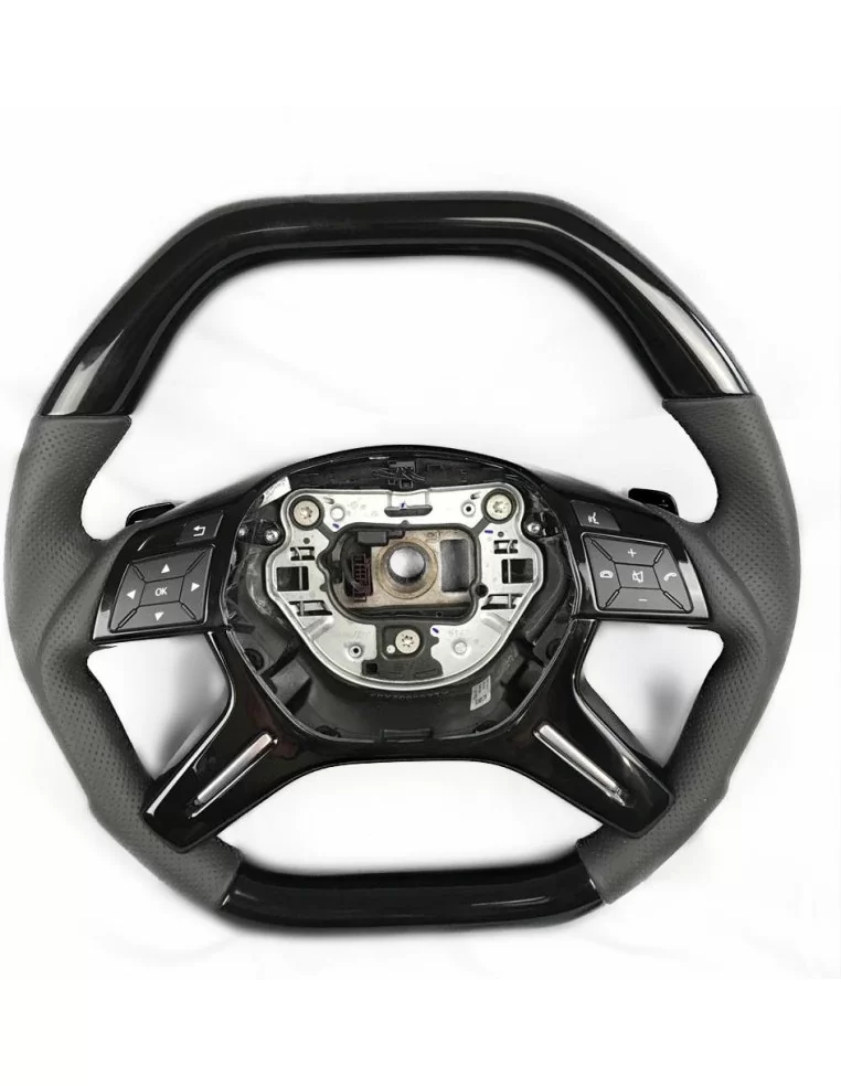  - Steering Wheels - Mercedes-Benz W463 W166 X166 W212 Кермо чорне рояльне - 1 - Купити кермо Mercedes-Benz W463 W166 X166 W212 