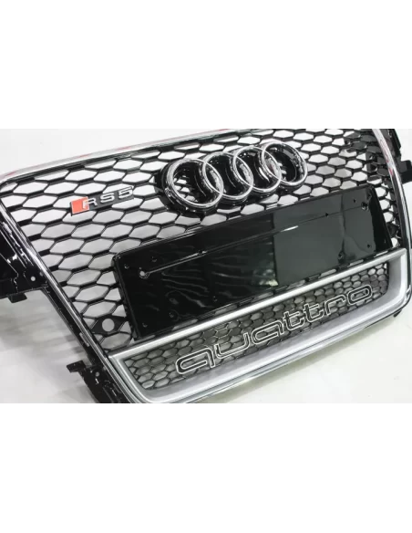  - Audi - Audi A5 8T 2008-2011 grille honeycomb grille front grille in RS5 Chrome Quattro - 2 - ❗️⭐️TOP ANGEBOT⭐️❗️ on RS5 Chrom