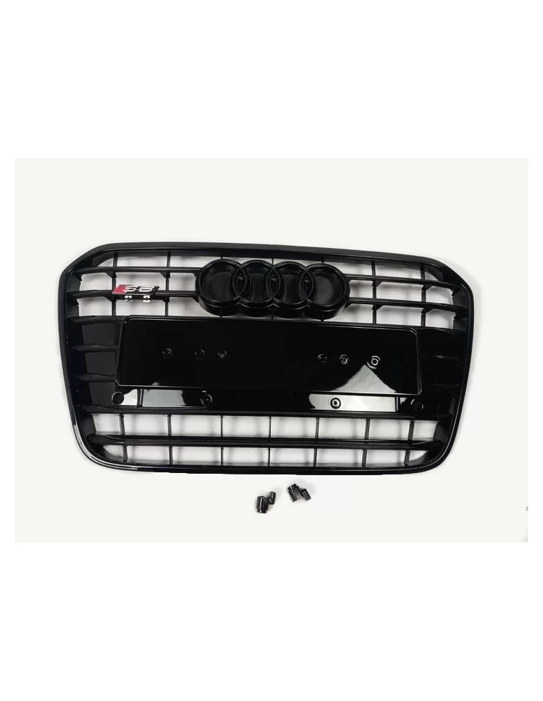  - Audi - Para Audi A6 C7 2012-2015 Parrilla delantera Parrilla del radiador S6 óptica Negro - 1 - ❗️⭐️TOP OFERTA en S6 Negro Es