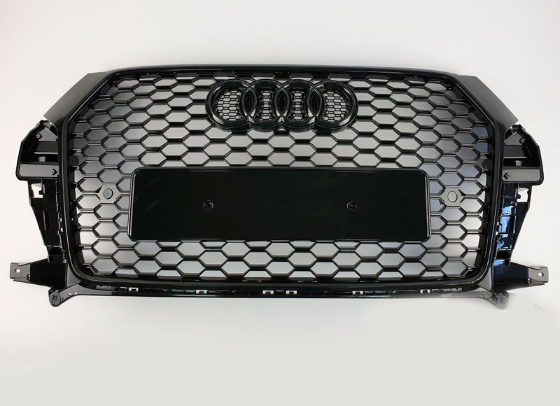 Audi Q3 8U 2014-2018 Kühlergrill Wabengrill RSQ3 Optik Schwarz