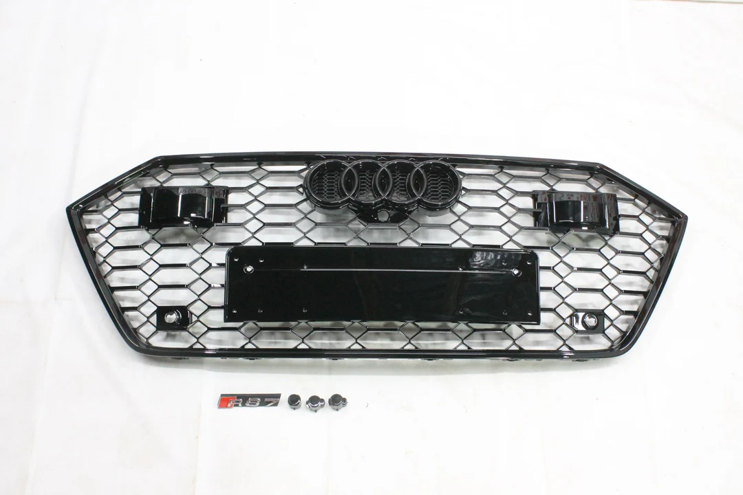 RS7 Black Frontstoßstangen-Kühlergrill für Audi A7 C8 4K8