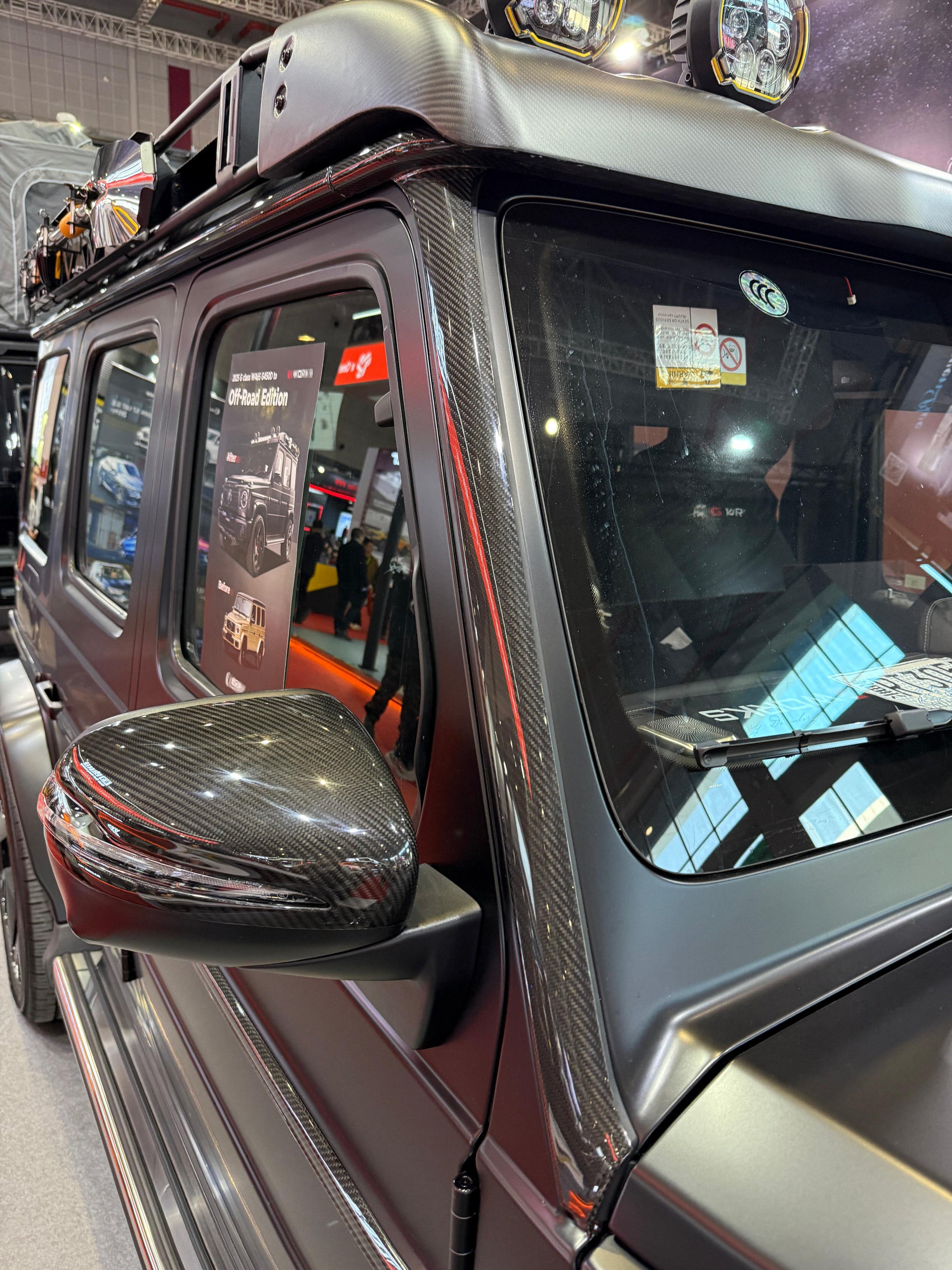 Carbon A-Säulen Verkleidung für Mercedes-Benz G-Klasse W465 2024+
