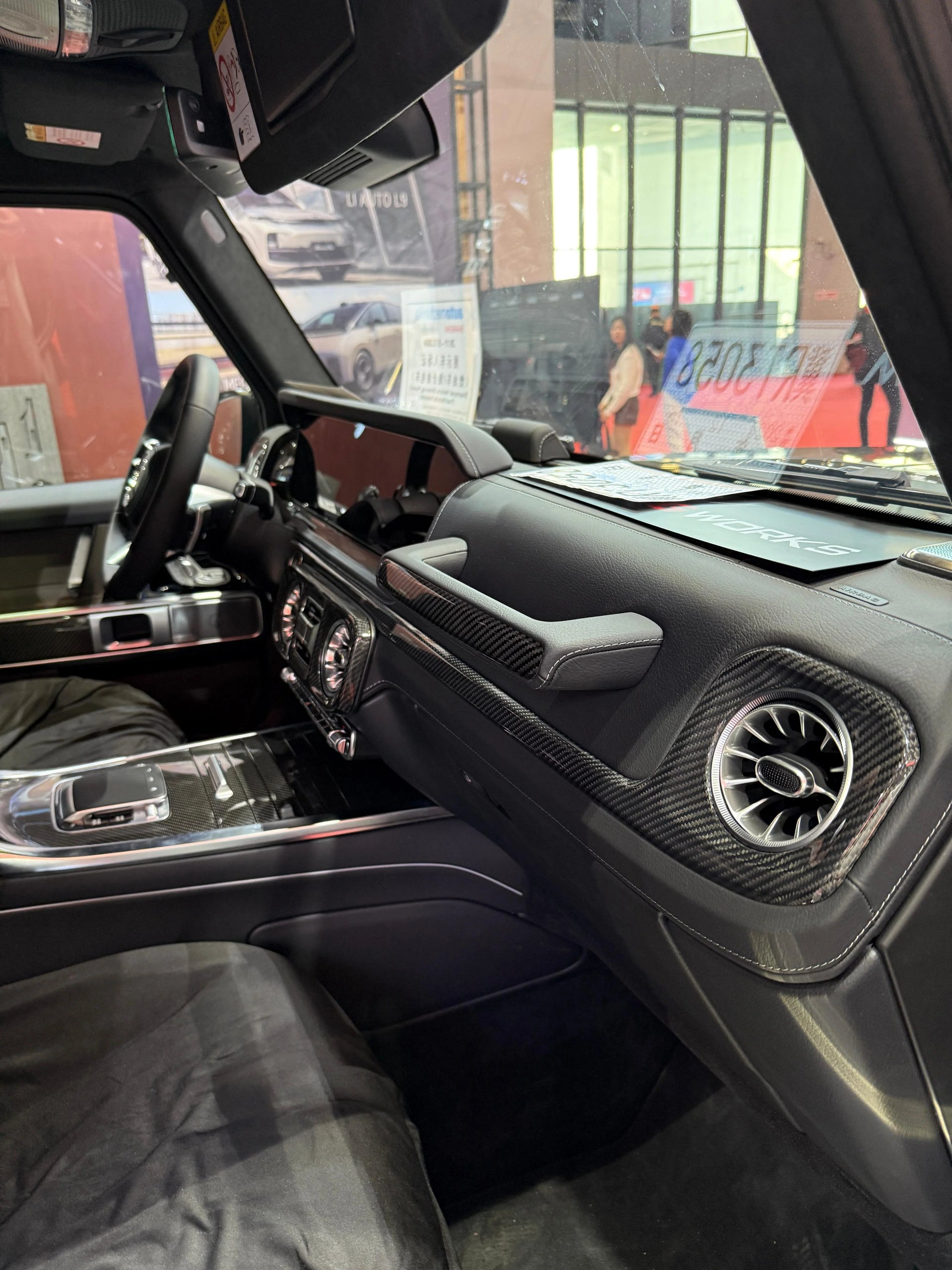 Carbon-Interieur-Zierleisten für Mercedes-Benz G-Klasse W465 (2024+)