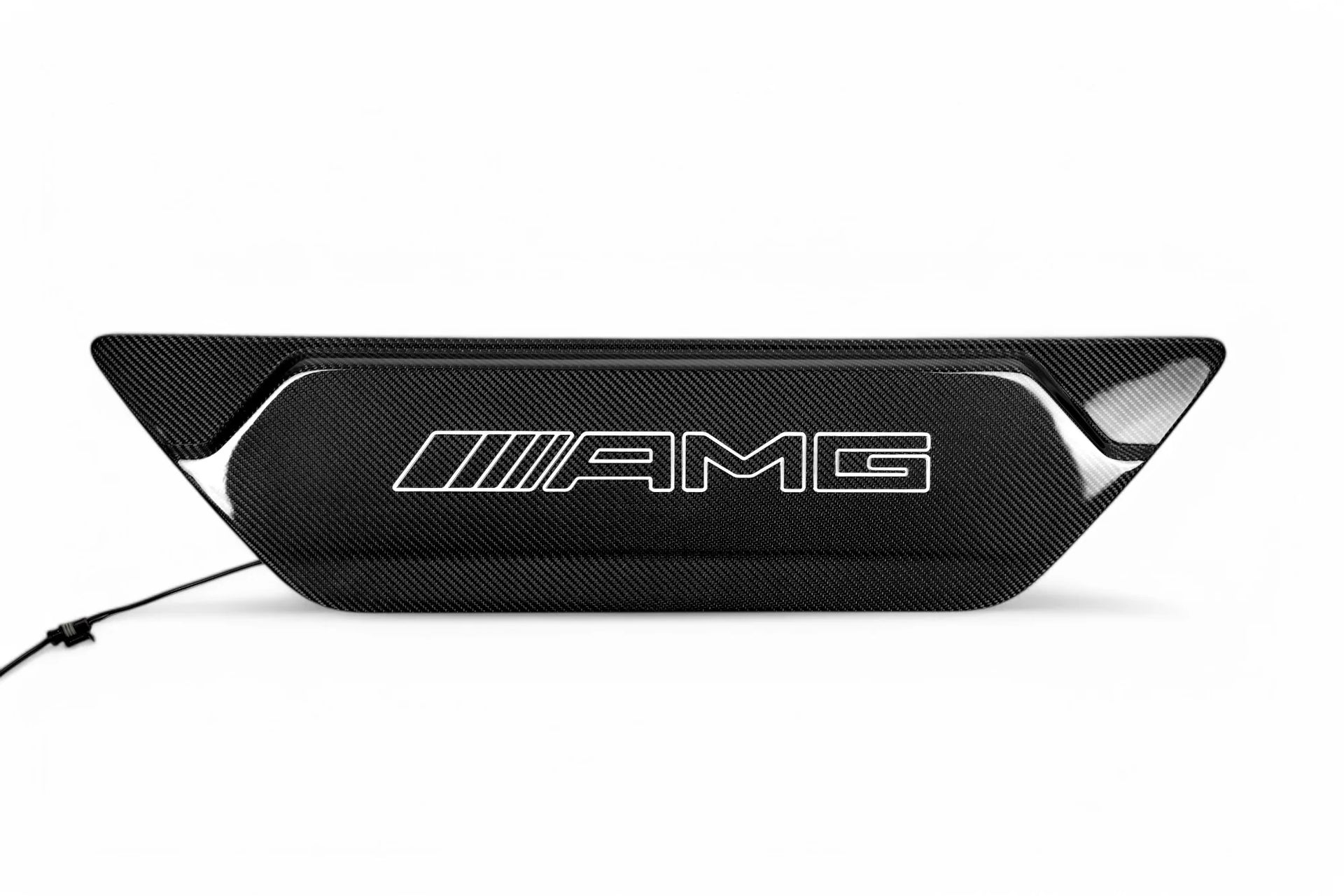 AMG Carbon Hecktür Aufsatz mit LED Logo für W463A W465 Mercedes-Benz G-Klasse