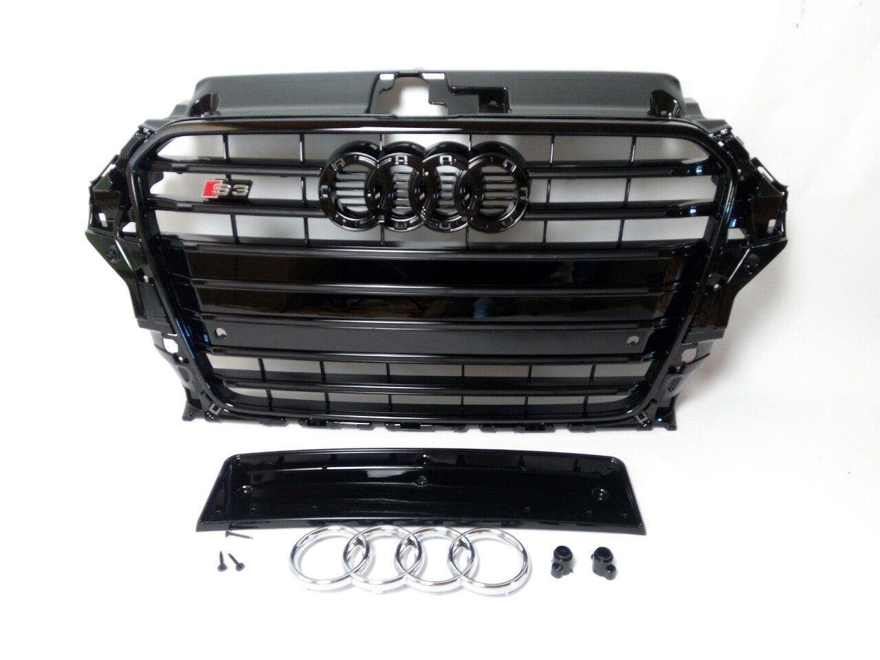 Für Audi A3 8V 2012-2015 Kühlergrill Grill S3 Black Style