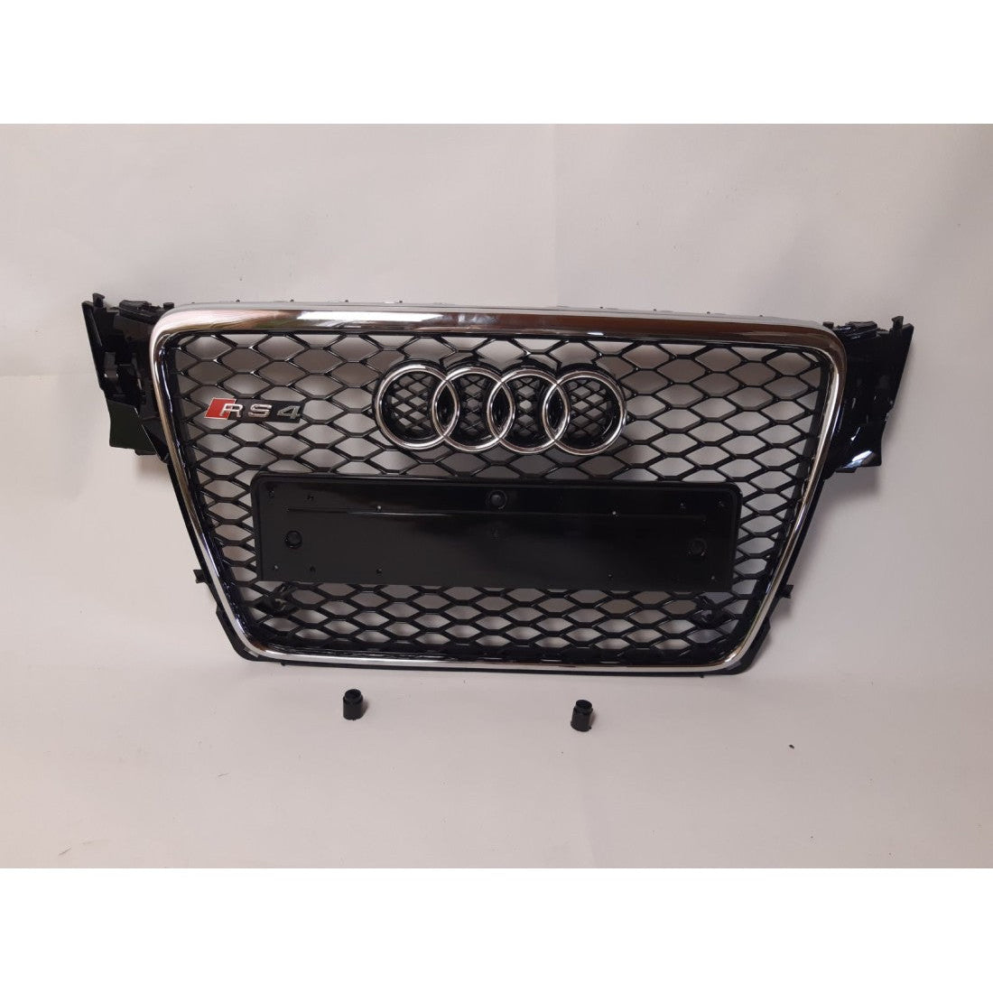 Für Audi A4 B8 2008-2012 Wabengrill Grill RS4 Chrome Style