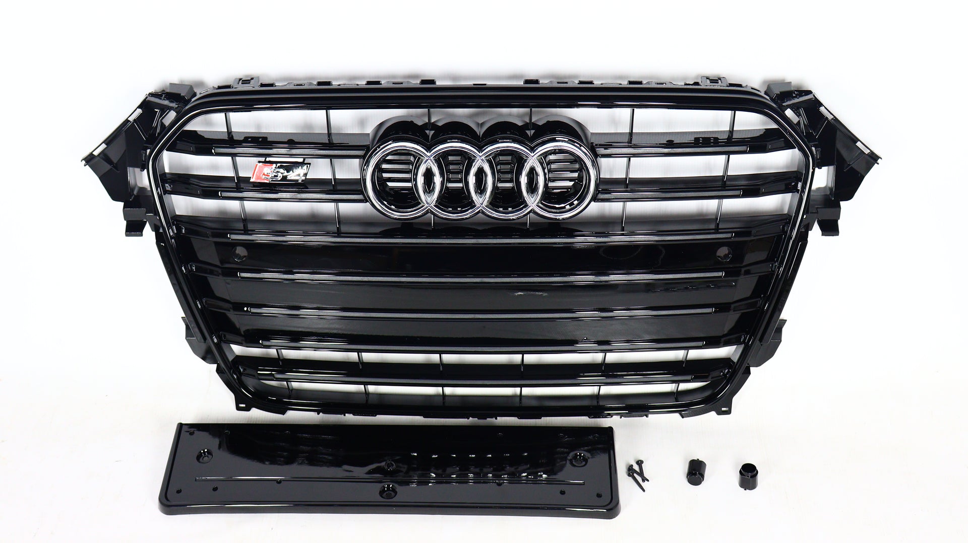 Für Audi A4 B8 FL 2012-2015 Kühlergrill Grill S4 Black Style