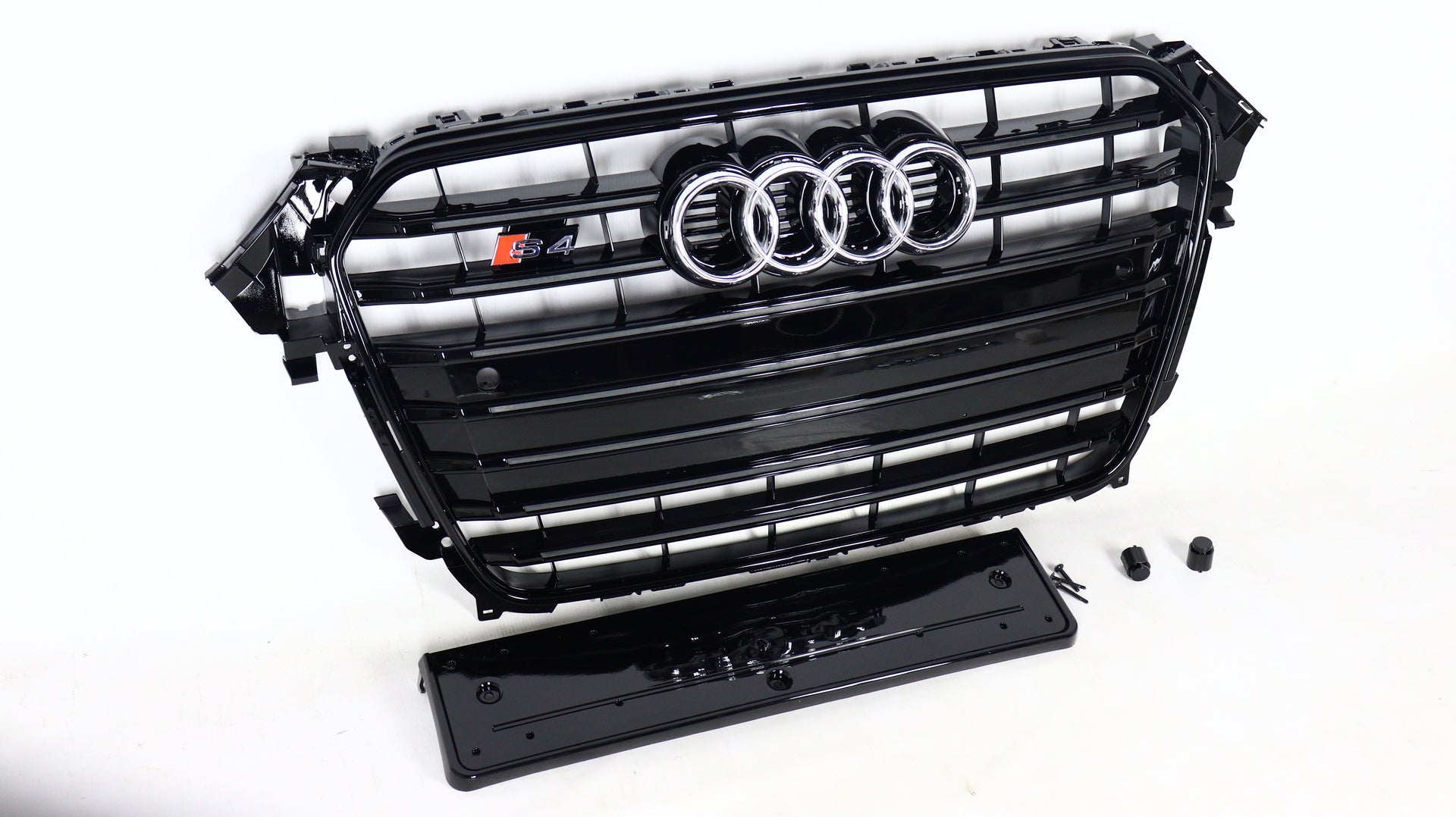 Für Audi A4 B8 FL 2012-2015 Kühlergrill Grill S4 Black Style