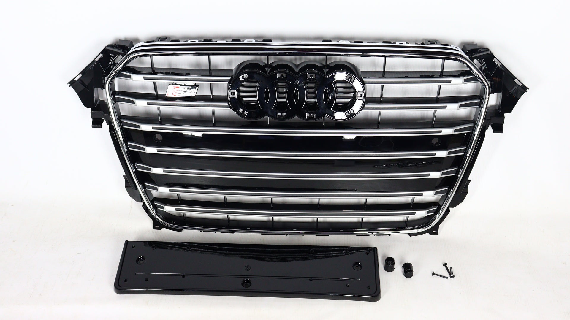 Für Audi A4 B8 FL 2012-2015 Kühlergrill Grill S4 Chrome Style