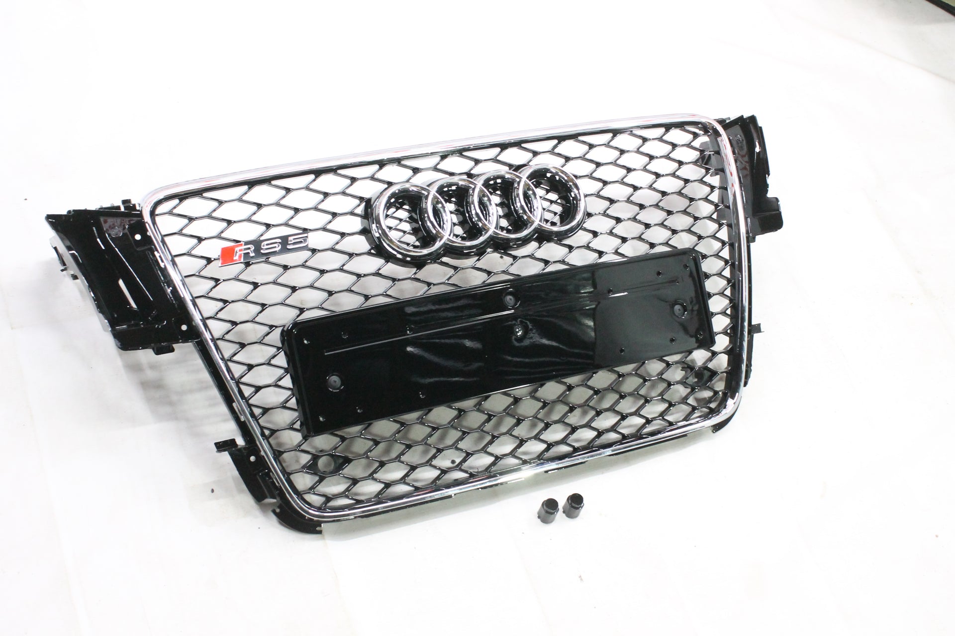 Für Audi A5 8T 2008-2011 Wabengrill Grill RS5 Chrome Optik