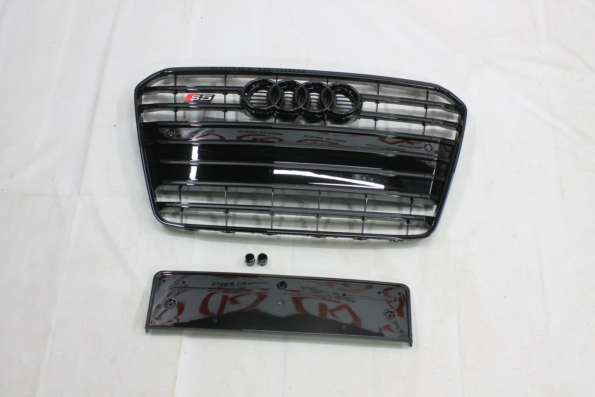 Für Audi A5 8T 2012-2015 Kühlergrill Grill S5 Black Optik