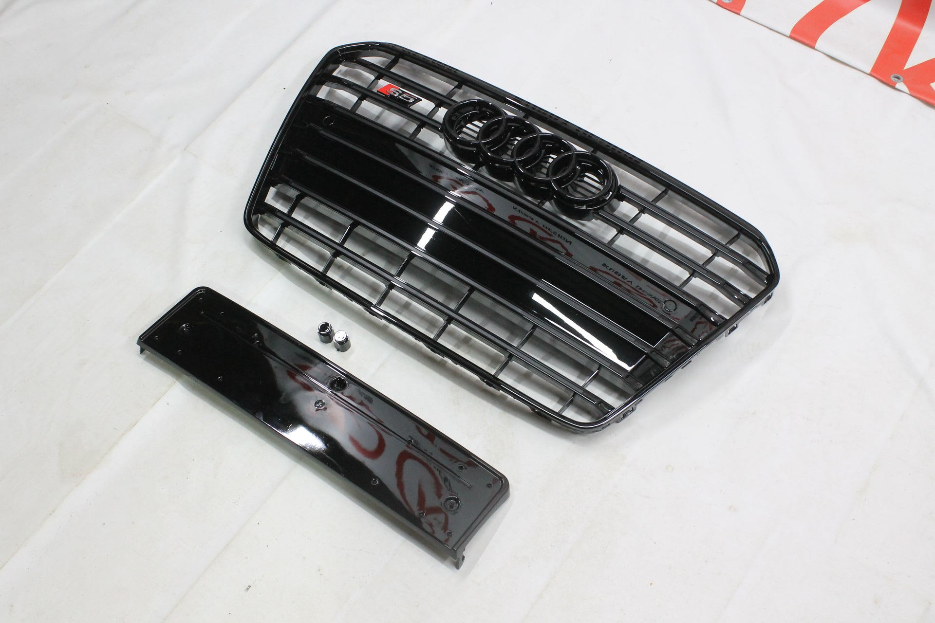 Für Audi A5 8T 2012-2015 Kühlergrill Grill S5 Black Optik