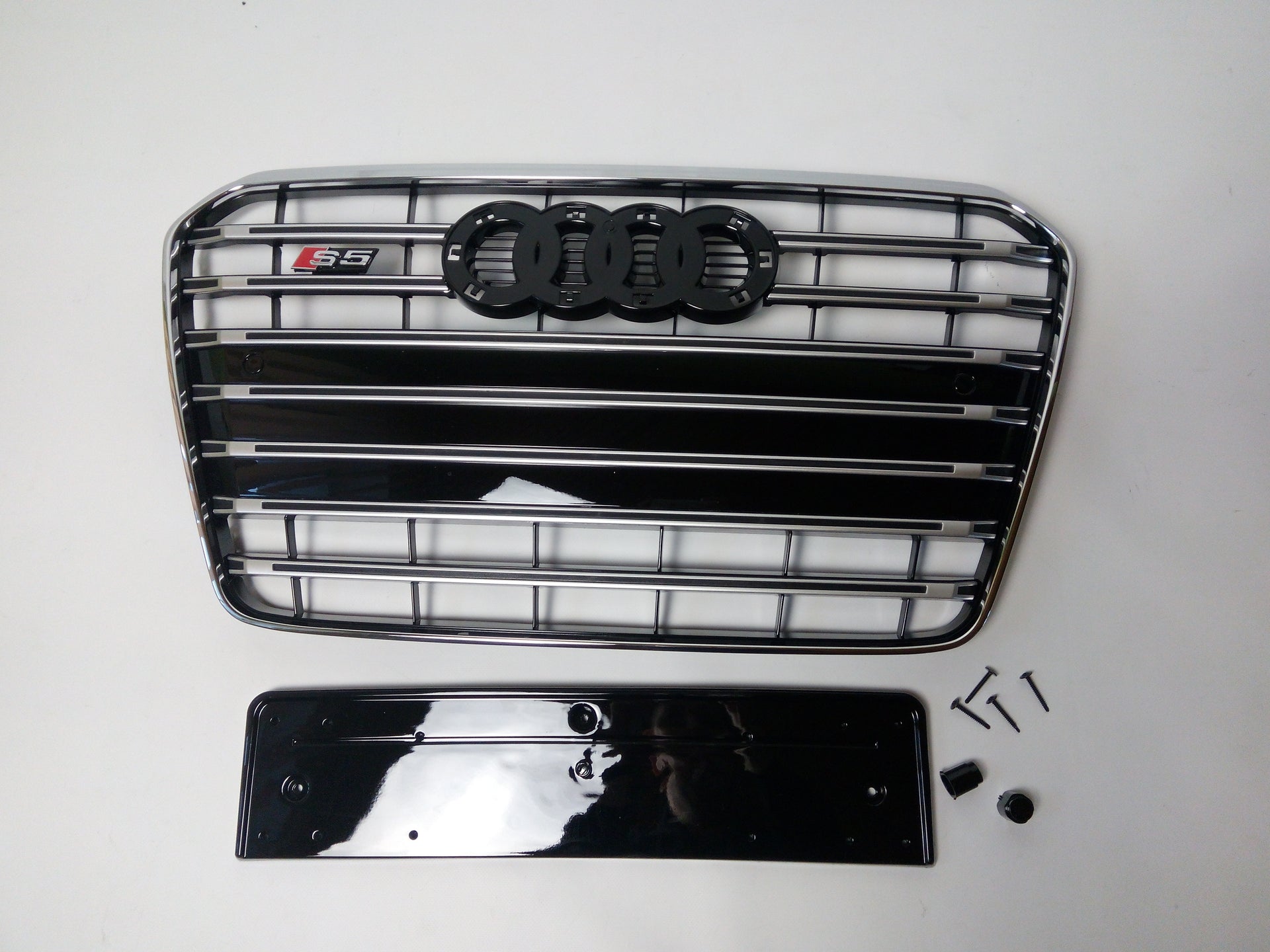 Für Audi A5 8T 2012-2015 Kühlergrill Grill S5 Chrome Optik