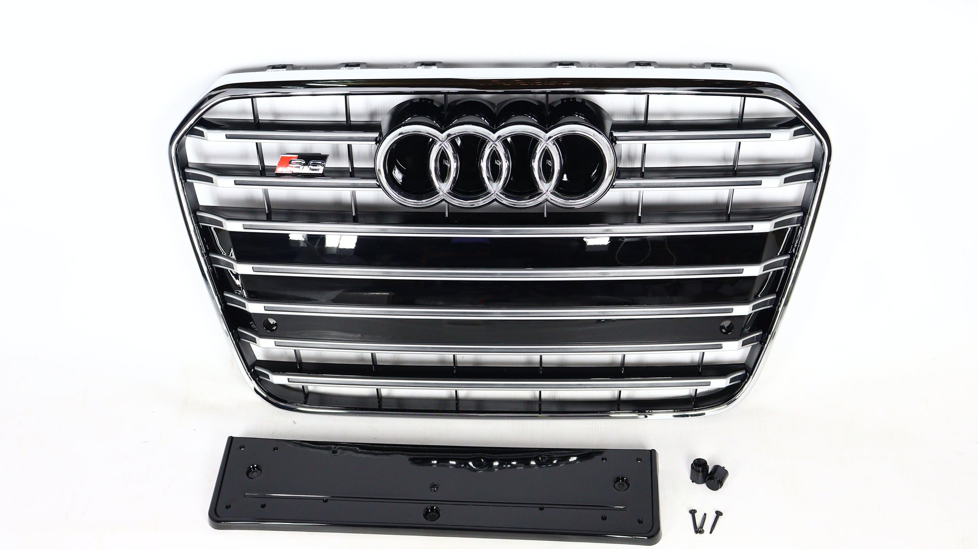 Für Audi A6 C7 2012-2015 Kühlergrill Grill S6 Chrome Optik