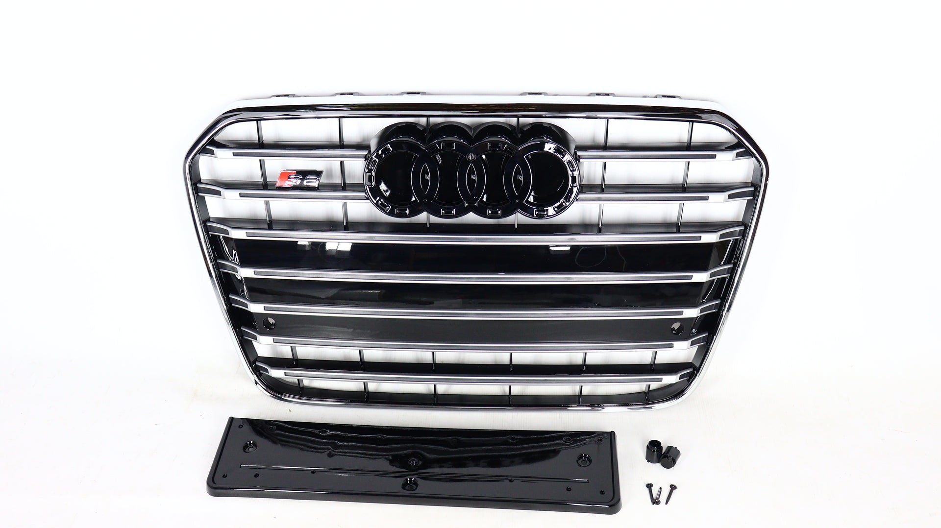 Für Audi A6 C7 2012-2015 Kühlergrill Grill S6 Chrome Optik