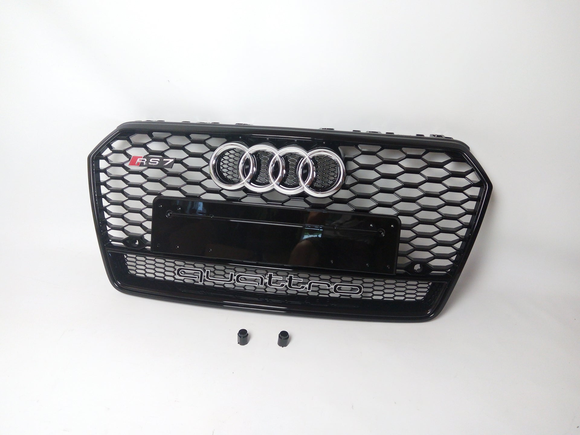 Für Audi A7 4G 2014-2017 FL Wabengrill Grill RS7 Chrome Quattro Optik