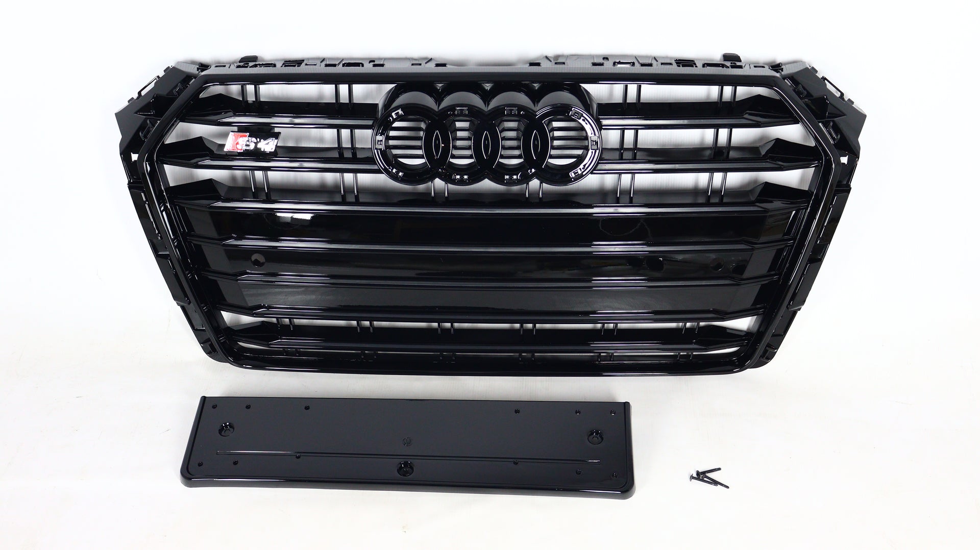 Für Audi A4 B9 2015-2019 Kühlergrill Grill S4 Black Optik