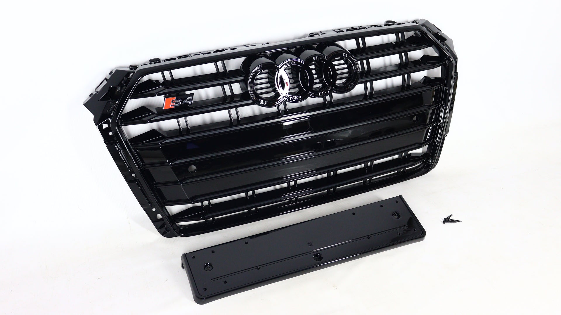 Für Audi A4 B9 2015-2019 Kühlergrill Grill S4 Black Optik