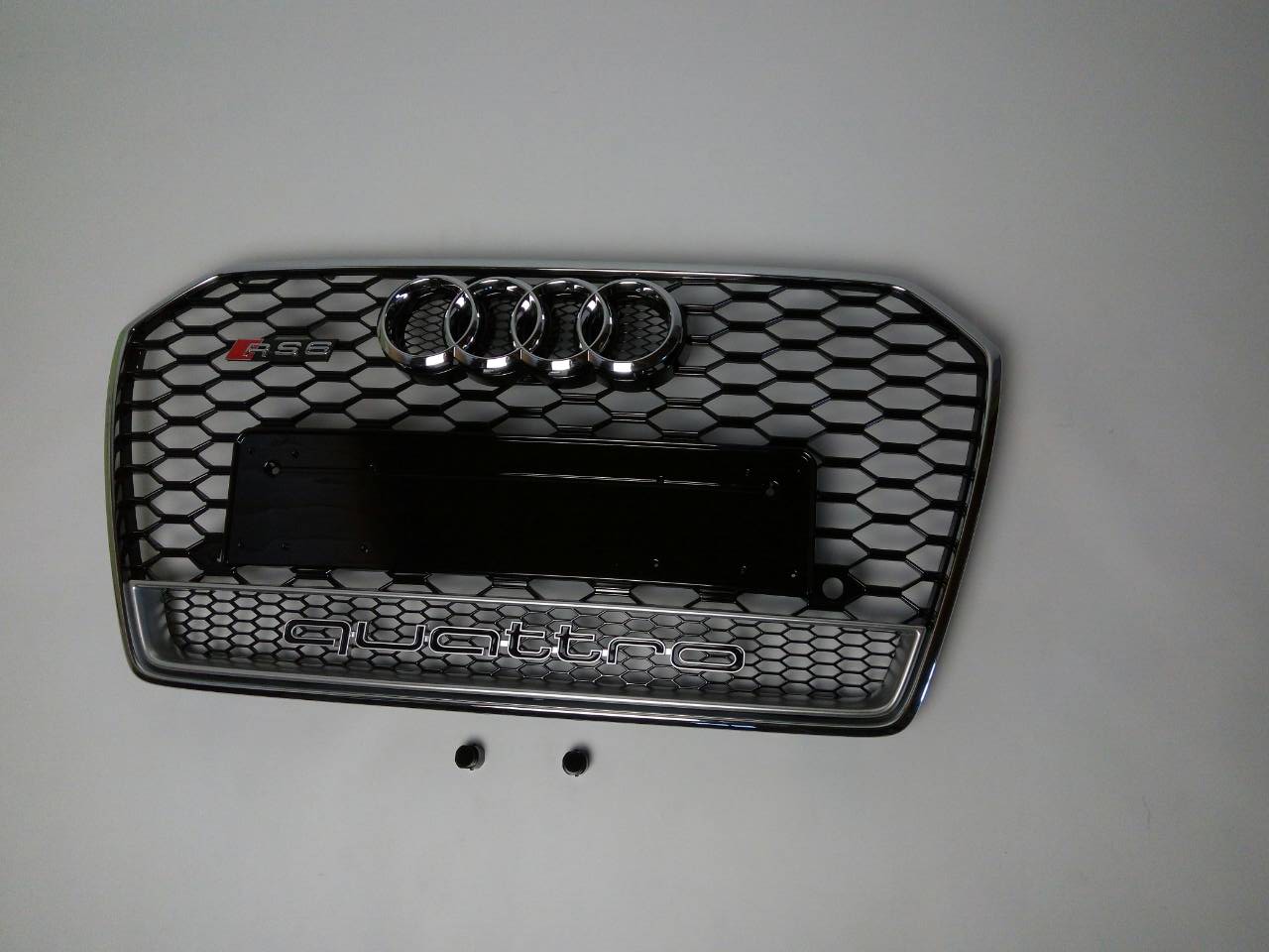 RS6 Frontstoßstange Kühlergrill Chrom QUATTRO für Audi A6 C7 2014-2018