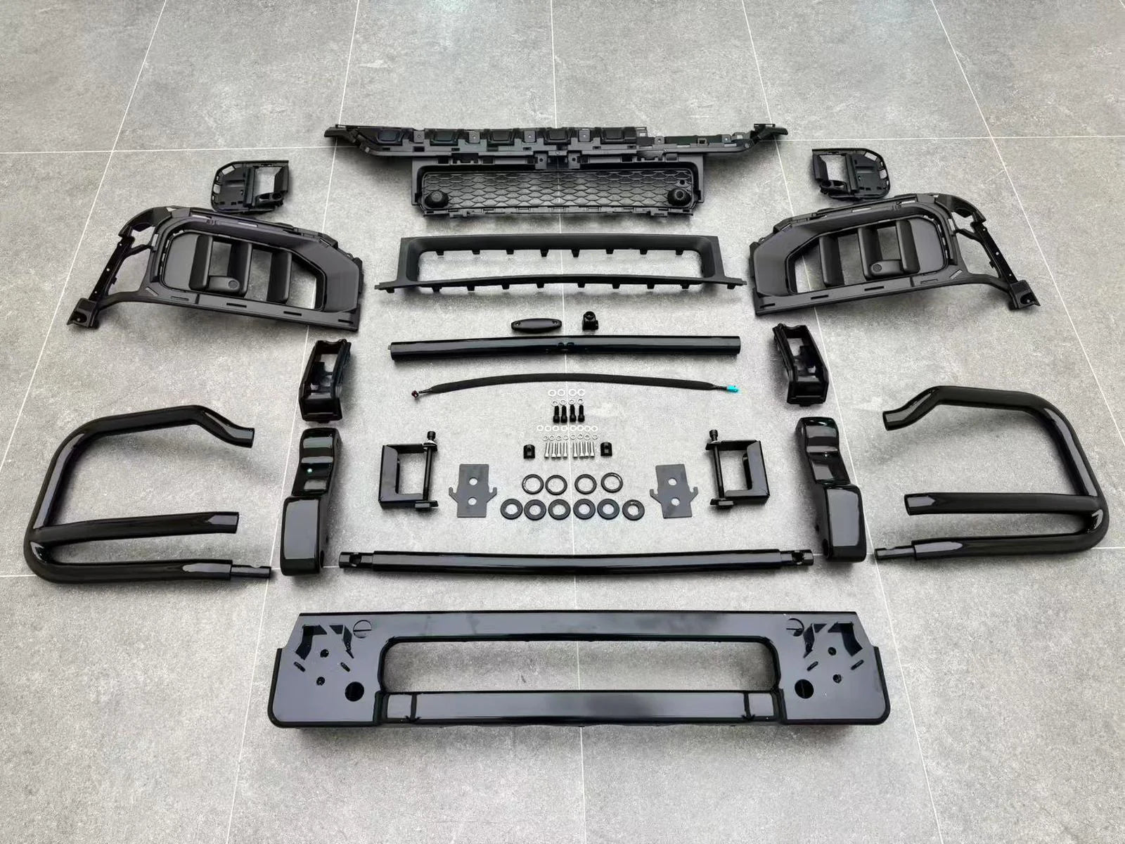 Stahl Bull Bar Frontschutz für AMG Stoßstange – G-Klasse W465 (2024+)
