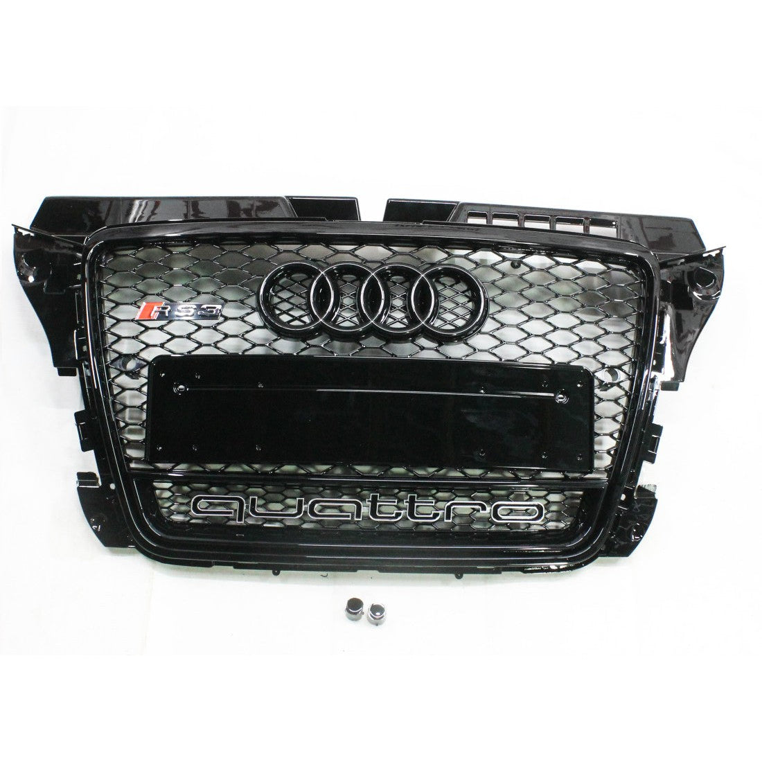 Für Audi A3 8P 2008-2012 Wabengrill Grill RS3 Black Quattro Style