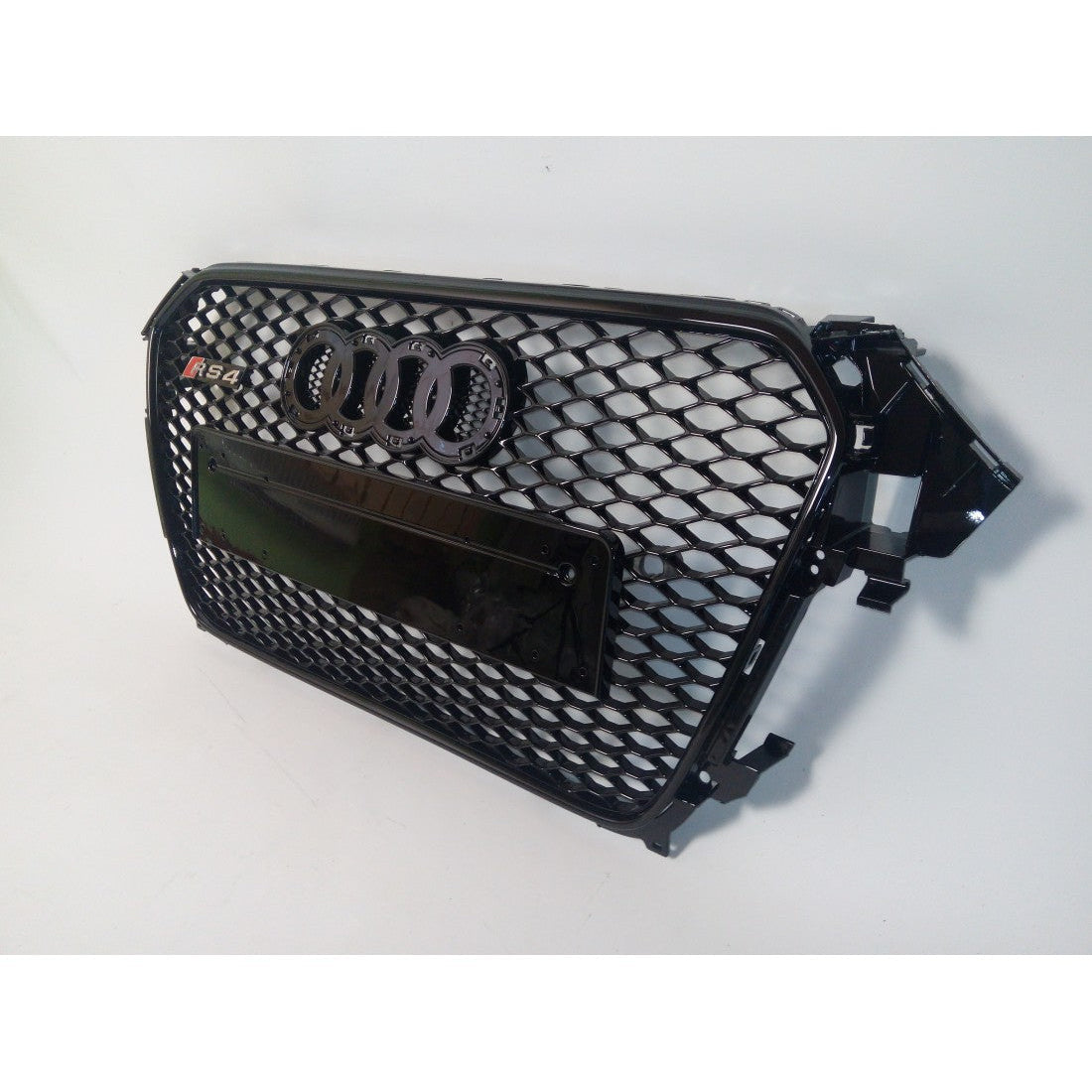 Für Audi A4 B8 FL 2012-2015 Wabengrill Grill RS4 Black Style