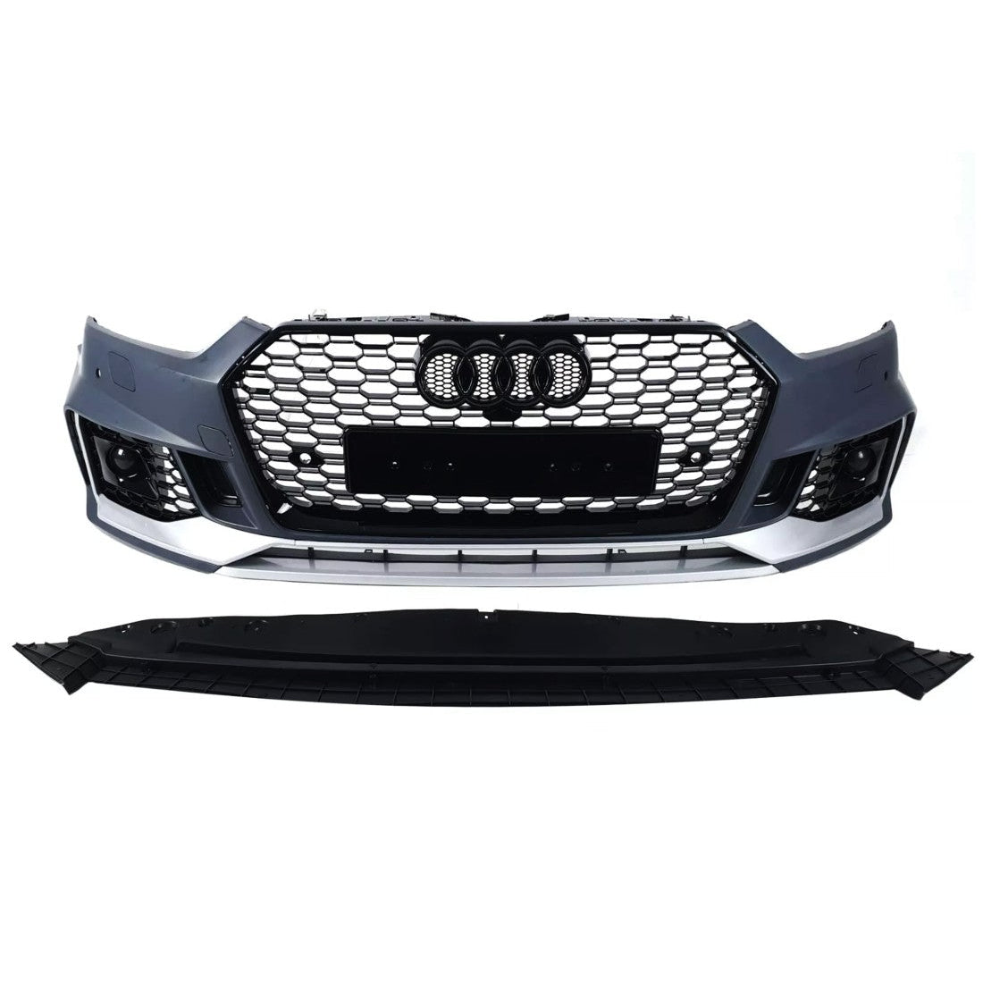 Für Audi A5 F5 2015-2019 Frontstoßstange RS5-Look Bumper mit Wabengrill